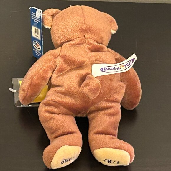 1999 Vintage Mary Meyer PENNSYVANIA Bear Quarter Cuddler with State Quarter - Picture 5 of 6